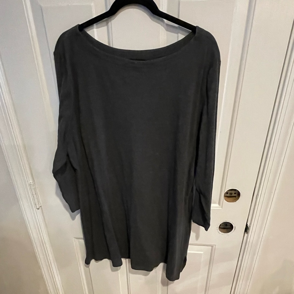 Gray sweater